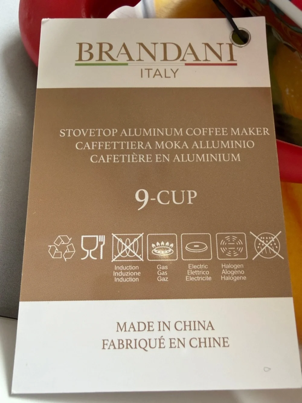 ☕️☕️☕️ BRANDANI ITALY 9-CUP COFFEE MAKER - Picture 10 of 12